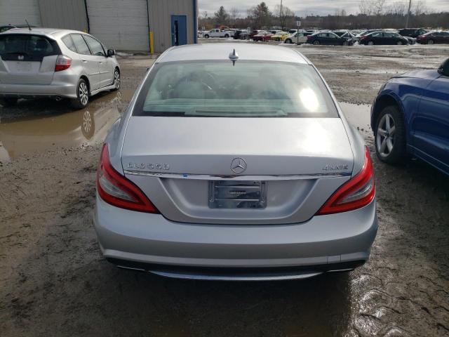 WDDLJ9BB0CA025515 - 2012 MERCEDES-BENZ CLS 550 4MATIC SILVER photo 6