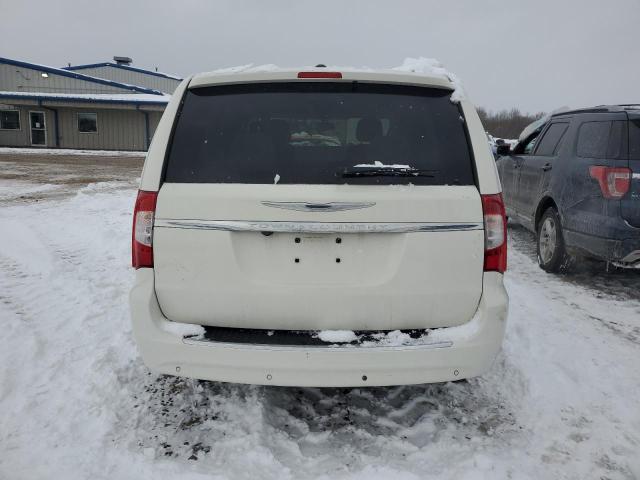 2C4RC1CG9DR767578 - 2013 CHRYSLER TOWN & COU TOURING L WHITE photo 6