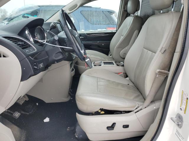 2C4RC1CG9DR767578 - 2013 CHRYSLER TOWN & COU TOURING L WHITE photo 7