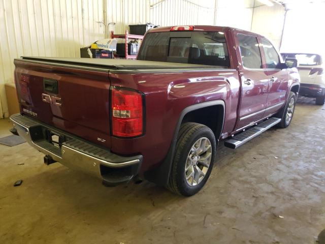 3GTU2VEC5FG399214 - 2015 GMC SIERRA K1500 SLT BURGUNDY photo 3