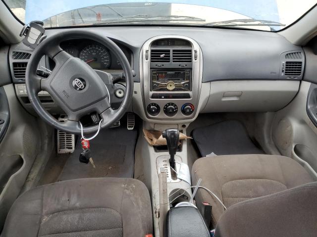 KNAFE121565248406 - 2006 KIA SPECTRA LX BLUE photo 8