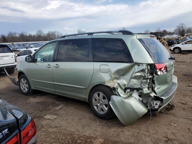 5TDZK23CX9S265067 - 2009 TOYOTA SIENNA CE TURQUOISE photo 2