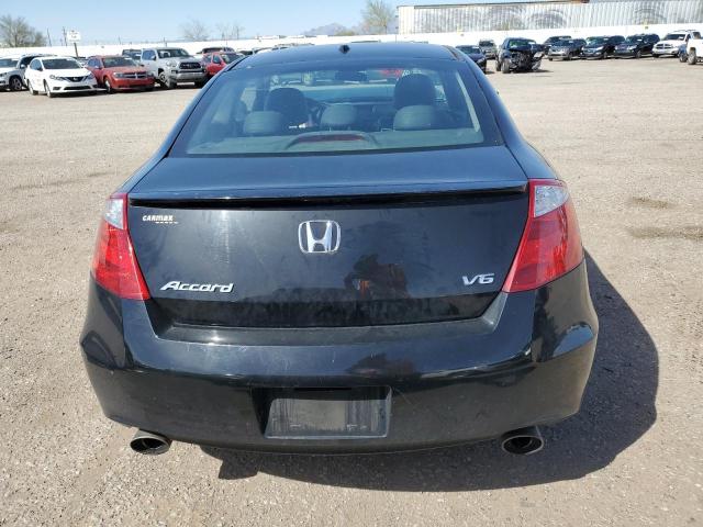 1HGCS2B8XAA003068 - 2010 HONDA ACCORD EXL BLACK photo 6