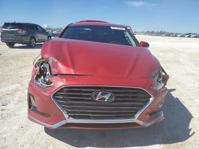 5NPE24AF5KH786815 - 2019 HYUNDAI SONATA SE RED photo 5