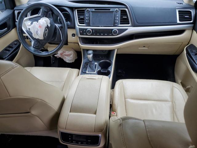 5TDJKRFH7FS087644 - 2015 TOYOTA HIGHLANDER XLE GREEN photo 8