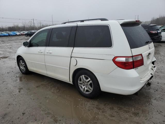 5FNRL38485B411744 - 2005 HONDA ODYSSEY EX WHITE photo 2