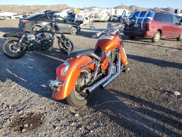 1HFSC43003A300922 - 2003 HONDA VT1100 C2 ORANGE photo 4