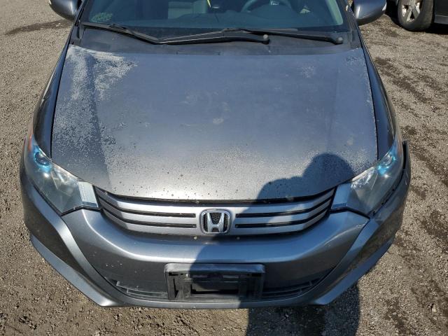 JHMZE2H73AS019524 - 2010 HONDA INSIGHT EX GRAY photo 11