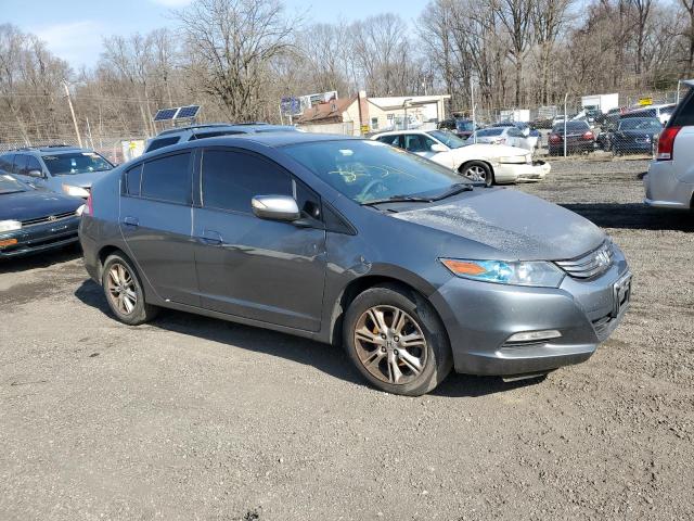 JHMZE2H73AS019524 - 2010 HONDA INSIGHT EX GRAY photo 4