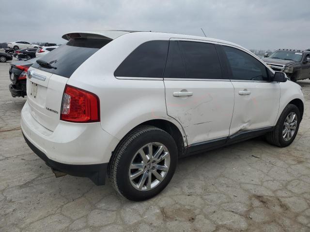 2FMDK3KC7BBB37177 - 2011 FORD EDGE LIMITED WHITE photo 3