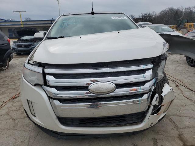 2FMDK3KC7BBB37177 - 2011 FORD EDGE LIMITED WHITE photo 5