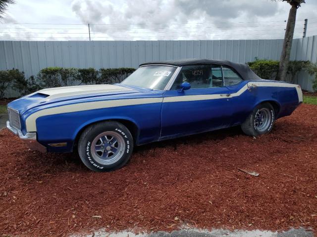 3J67K2M160111 - 1972 OLDSMOBILE CUTLASS SU BLUE photo 1