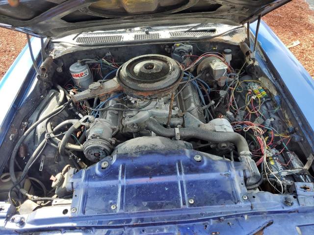 3J67K2M160111 - 1972 OLDSMOBILE CUTLASS SU BLUE photo 11