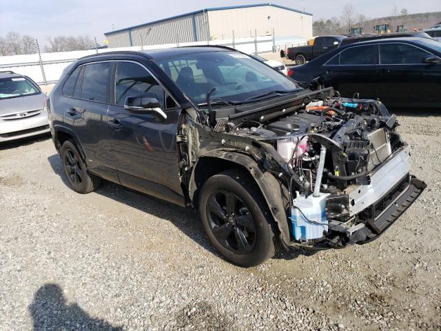 4T3E6RFV0MU052645 - 2021 TOYOTA RAV4 XSE GRAY photo 4