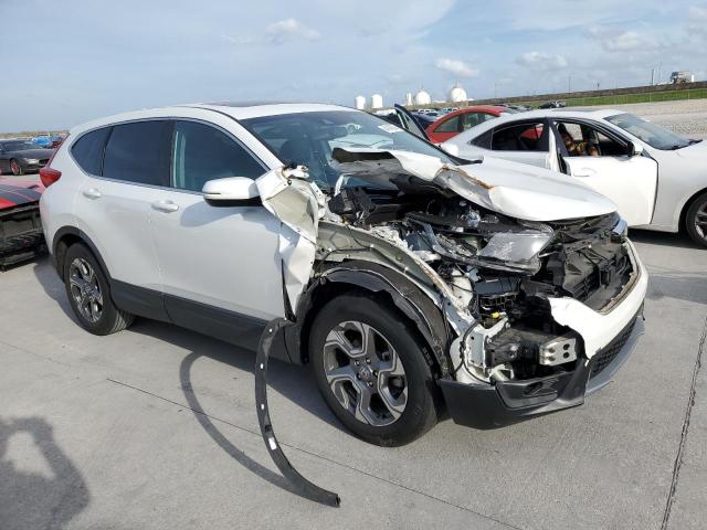 5J6RW1H81KA016611 - 2019 HONDA CR-V EXL WHITE photo 4