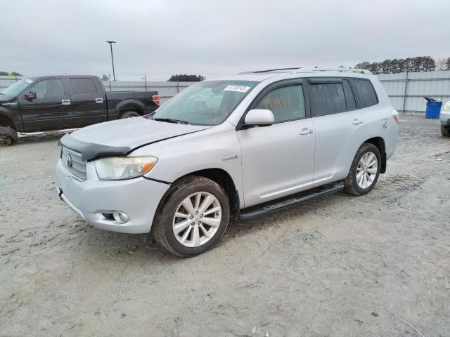 JTEEW44A182012796 - 2008 TOYOTA HIGHLANDER HYBRID LIMITED SILVER photo 1