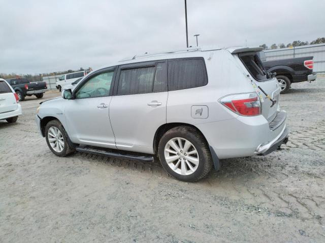 JTEEW44A182012796 - 2008 TOYOTA HIGHLANDER HYBRID LIMITED SILVER photo 2