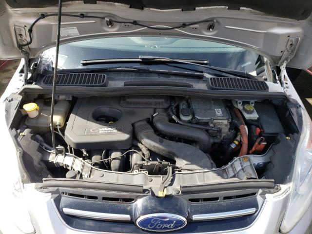 1FADP5CU3GL114467 - 2016 FORD C-MAX PREMIUM SEL SILVER photo 11