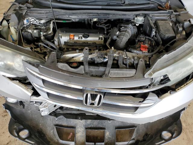 JHLRM4H78CC025349 - 2012 HONDA CR-V EXL SILVER photo 11