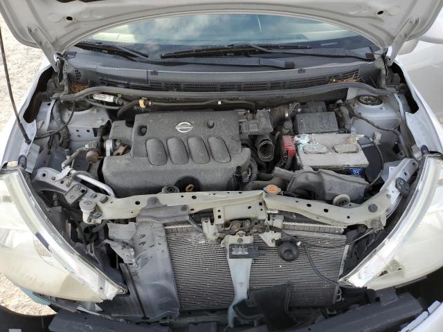 3N1BC11E09L386146 - 2009 NISSAN VERSA S SILVER photo 11