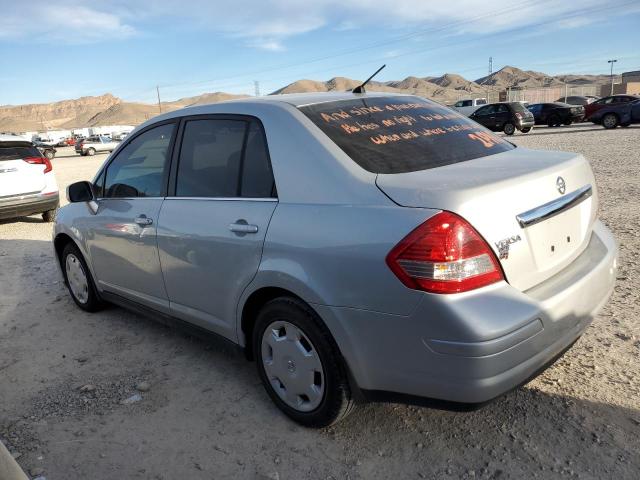 3N1BC11E09L386146 - 2009 NISSAN VERSA S SILVER photo 2