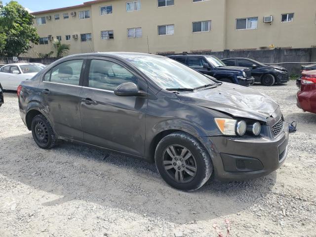 1G1JC5SG3F4137575 - 2015 CHEVROLET SONIC LT GRAY photo 4