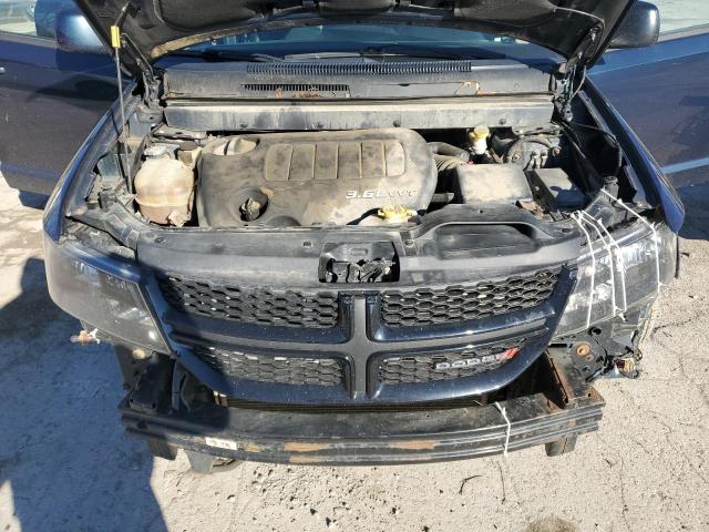 3C4PDDGG3ET278656 - 2014 DODGE JOURNEY CROSSROAD BLUE photo 12