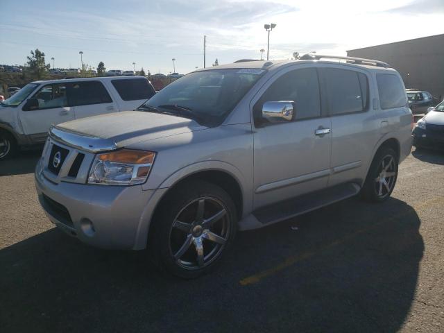 5N1AA0ND3BN610733 - 2011 NISSAN ARMADA SV SILVER photo 1