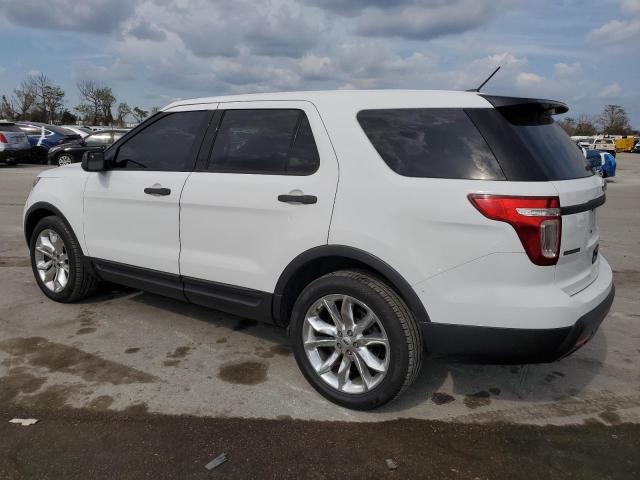 1FM5K7AR2DGC92586 - 2013 FORD EXPLORER POLICE INTERCEPTOR WHITE photo 2