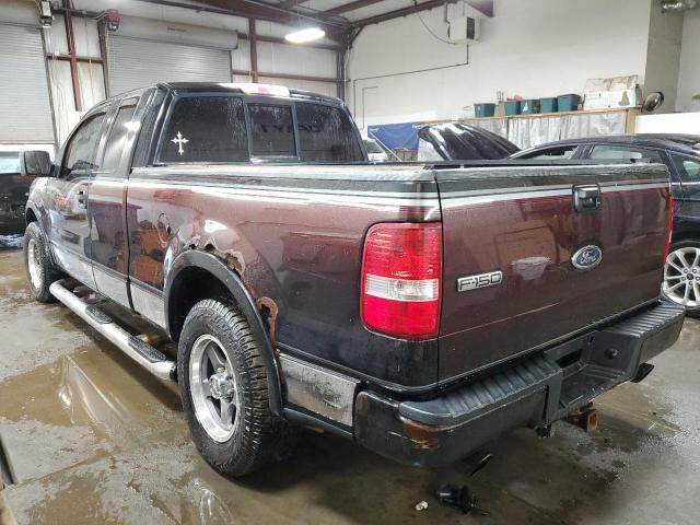 1FTPX14534NC30873 - 2004 FORD F150 BURGUNDY photo 2