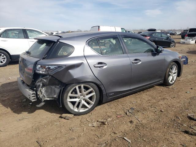 JTHKD5BH6E2181063 - 2014 LEXUS CT 200 GRAY photo 3