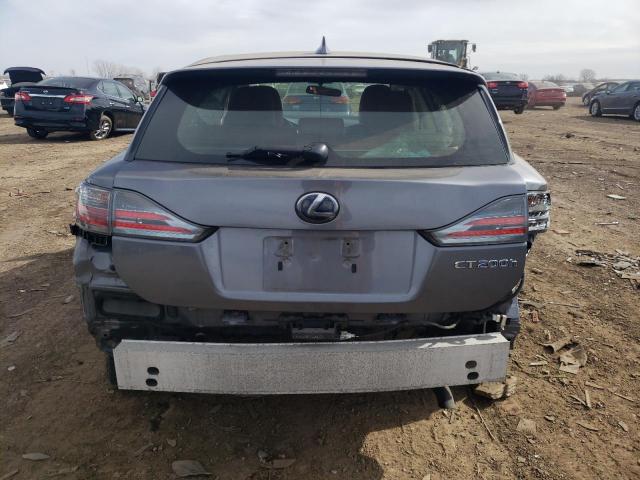 JTHKD5BH6E2181063 - 2014 LEXUS CT 200 GRAY photo 6