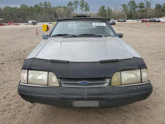 1FACP44MXMF165169 - 1991 FORD MUSTANG LX GRAY photo 5