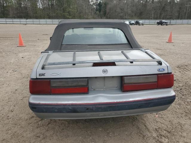 1FACP44MXMF165169 - 1991 FORD MUSTANG LX GRAY photo 6