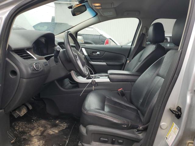 2FMDK4KC4DBA52645 - 2013 FORD EDGE LIMITED SILVER photo 7