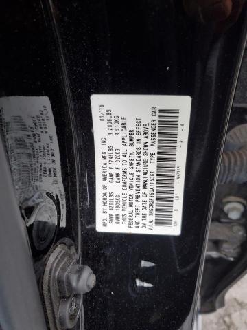 1HGCR2F35GA115361 - 2016 HONDA ACCORD LX BLACK photo 12