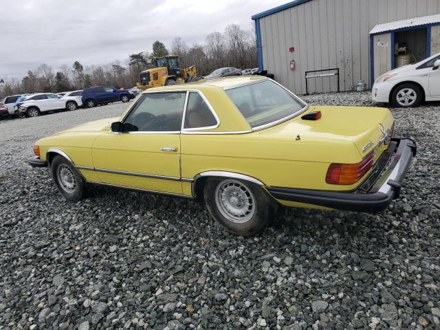 10704412022665 - 1975 MERCEDES-BENZ 450 SL YELLOW photo 2