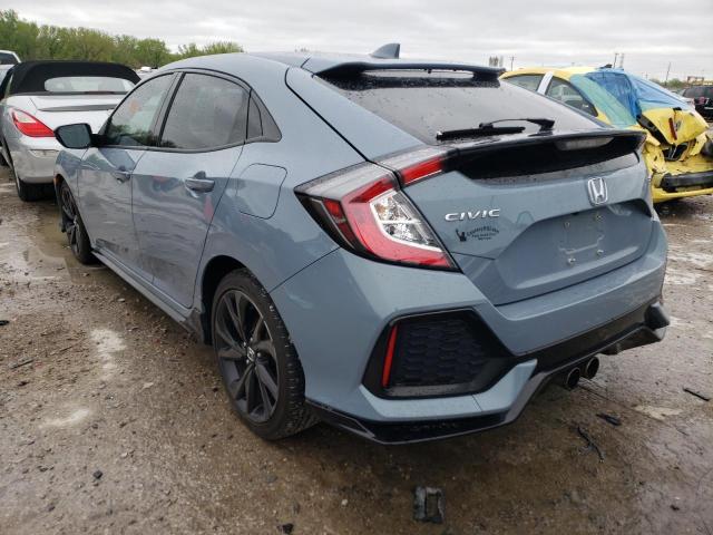 SHHFK7H45HU203014 - 2017 HONDA CIVIC SPORT 蓝色 照片 3