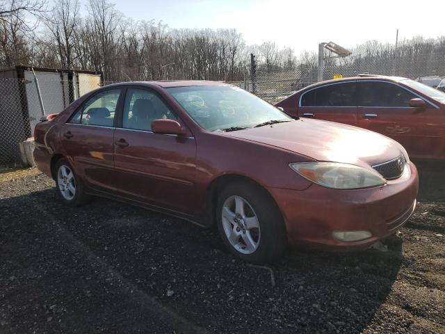 4T1BE32K64U298624 - 2004 TOYOTA CAMRY LE BURGUNDY photo 4