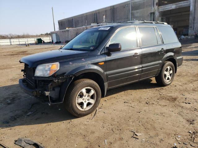 5FNYF18348B025194 - 2008 HONDA PILOT SE BLACK photo 1