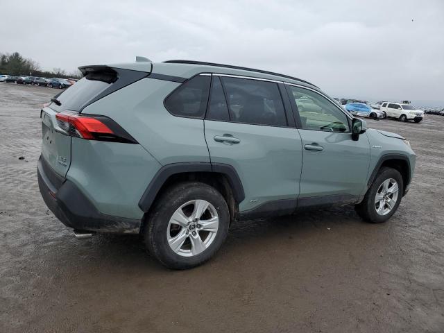 JTMRWRFV4KD006506 - 2019 TOYOTA RAV4 XLE GRAY photo 3