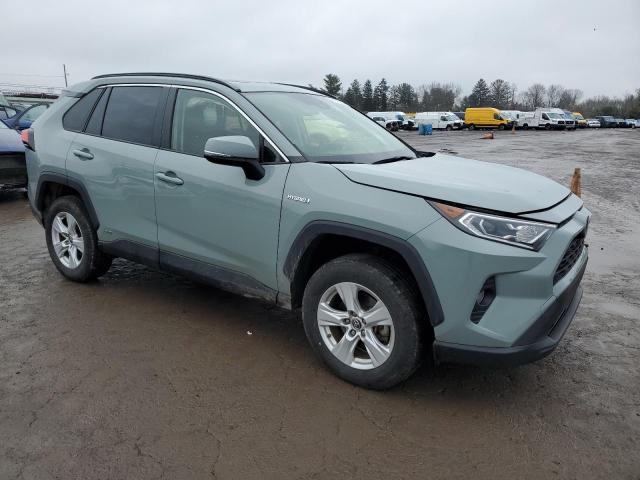 JTMRWRFV4KD006506 - 2019 TOYOTA RAV4 XLE GRAY photo 4