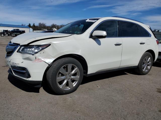 5FRYD4H84FB016381 - 2015 ACURA MDX ADVANCE WHITE photo 1