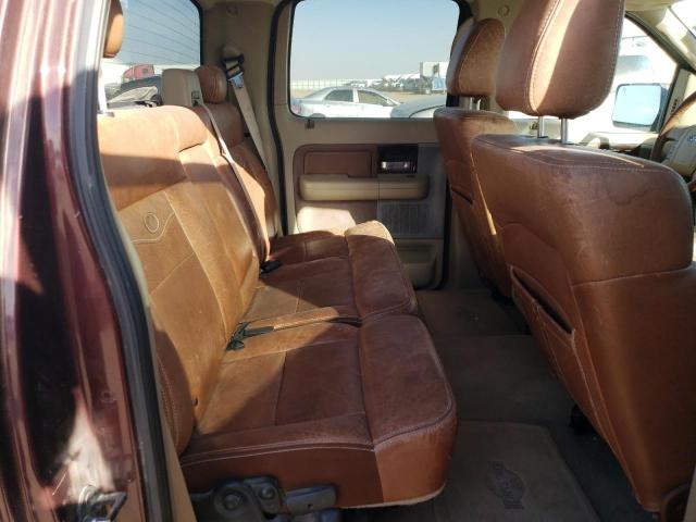 1FTPW14V58KD97181 - 2008 FORD F150 XLT SUPERCREW BURGUNDY photo 10