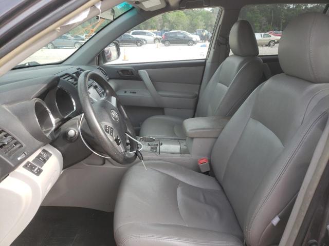 5TDBK3EHXDS182912 - 2013 TOYOTA HIGHLANDER BASE Сұр фото 7