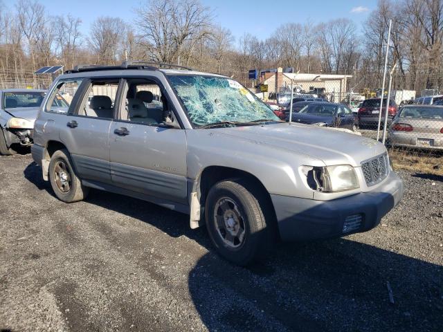 JF1SF63501H730405 - 2001 SUBARU FORESTER L GRAY photo 4