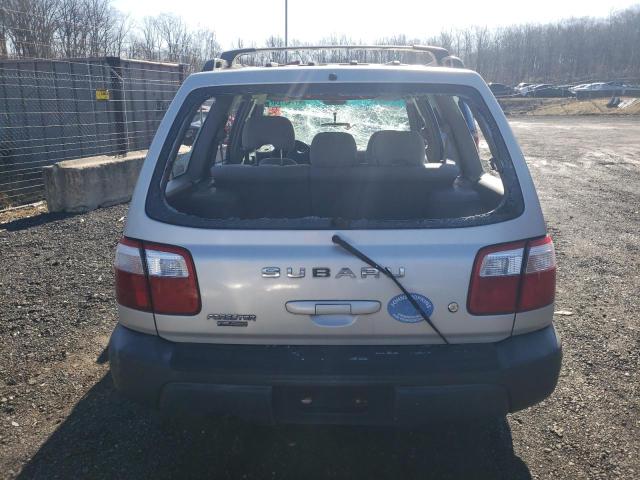 JF1SF63501H730405 - 2001 SUBARU FORESTER L GRAY photo 6