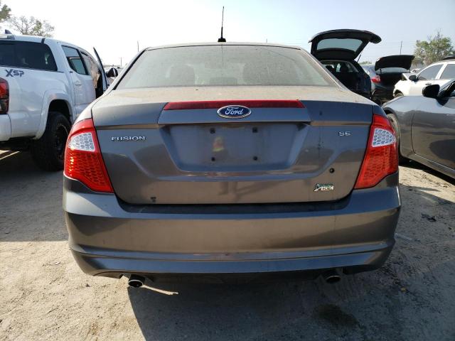 3FAHP0HG3AR427535 - 2010 FORD FUSION SE GRAY photo 6