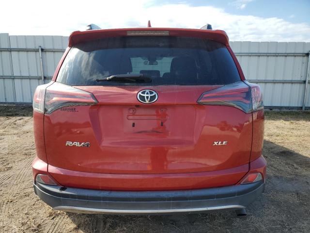 2T3WFREV2HW334426 - 2017 TOYOTA RAV4 XLE RED photo 6