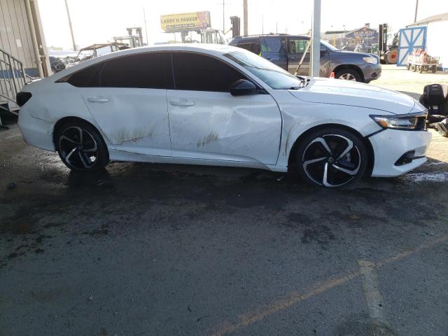 1HGCV1F36MA116536 - 2021 HONDA ACCORD SPORT WHITE photo 4